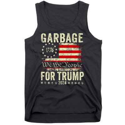 Make Garbage Great Again Garbage For Trump 2024 Tank Top