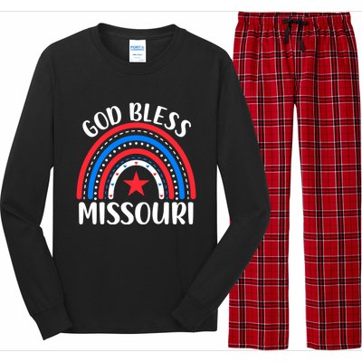 Missouri Great Gift I Love Missouri Usa Gift Long Sleeve Pajama Set