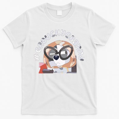 Muffin Grouchy Granny Funny Dog Lover T-Shirt