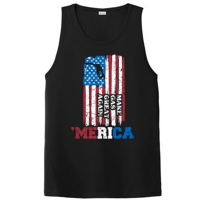 Make Gas Great Again Merica Petrol Pump Us Flag Great Gift PosiCharge Competitor Tank