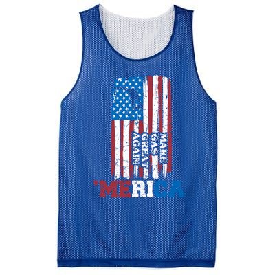 Make Gas Great Again Merica Petrol Pump Us Flag Great Gift Mesh Reversible Basketball Jersey Tank