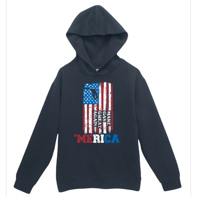 Make Gas Great Again Merica Petrol Pump Us Flag Great Gift Urban Pullover Hoodie