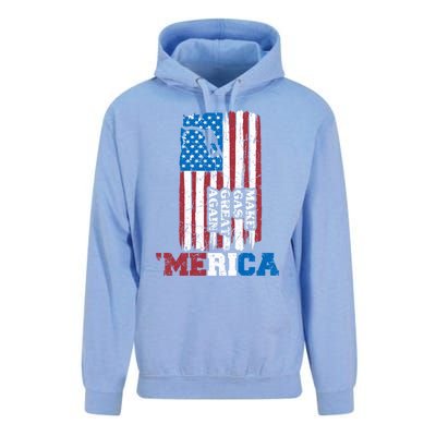 Make Gas Great Again Merica Petrol Pump Us Flag Great Gift Unisex Surf Hoodie