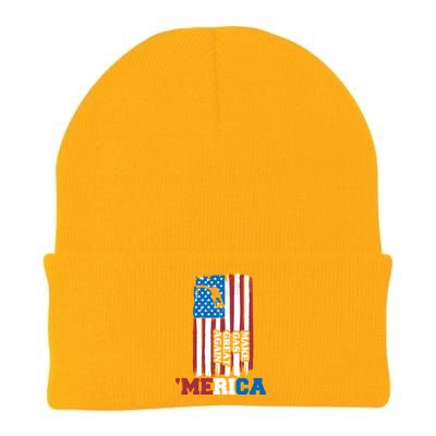 Make Gas Great Again Merica Petrol Pump Us Flag Gift Knit Cap Winter Beanie