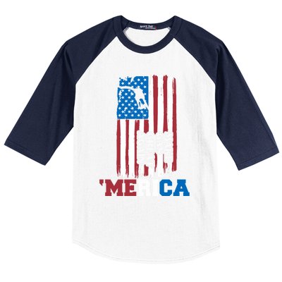 Make Gas Great Again Merica Petrol Pump Us Flag Gift Baseball Sleeve Shirt