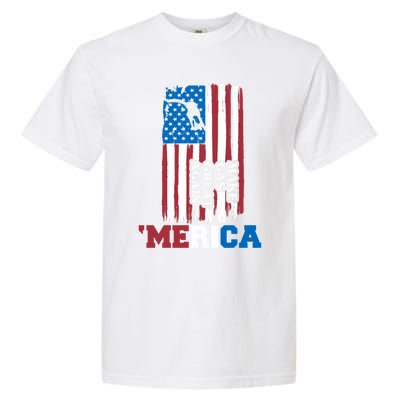 Make Gas Great Again Merica Petrol Pump Us Flag Gift Garment-Dyed Heavyweight T-Shirt