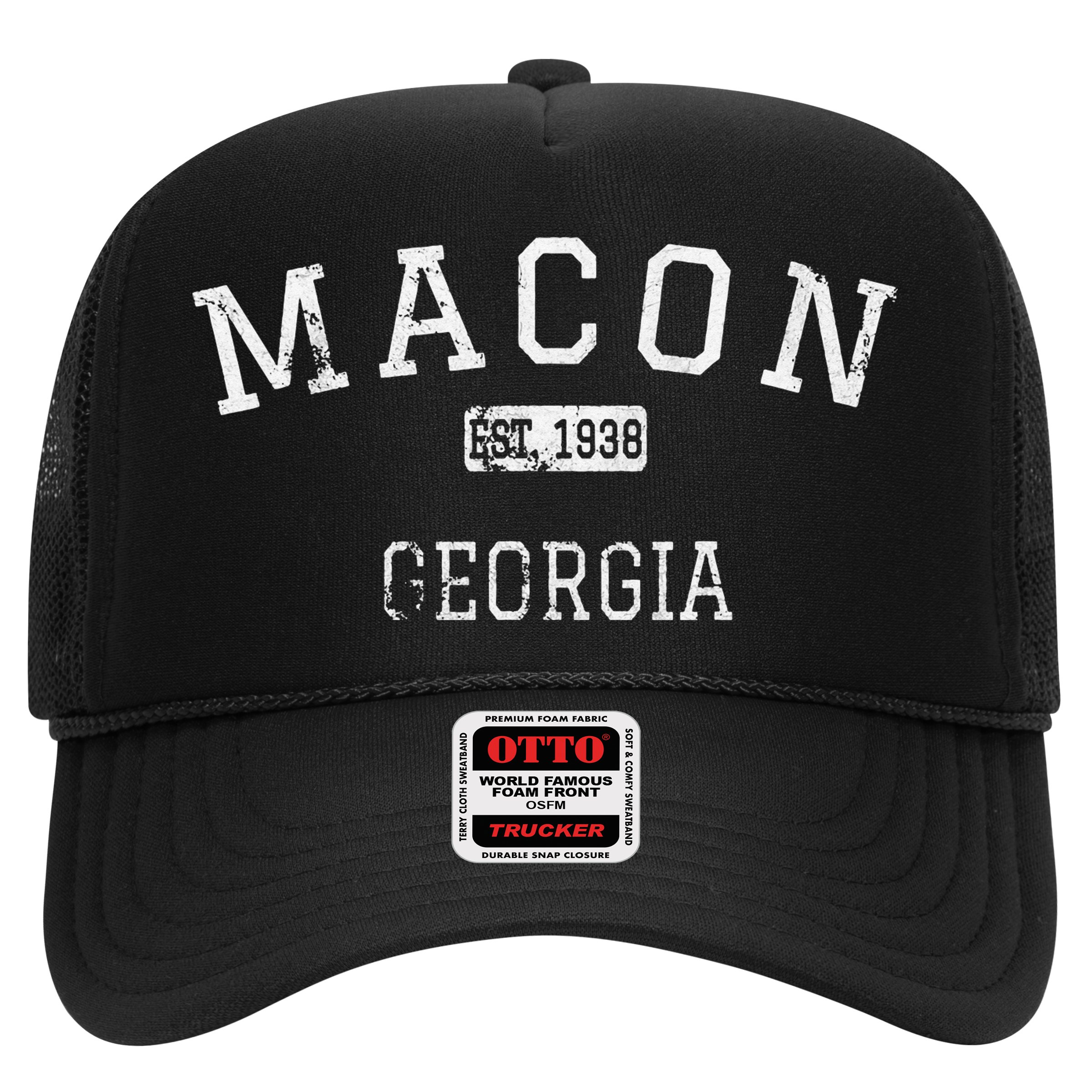 Macon Georgia GA Vintage Athletic Sports Hat