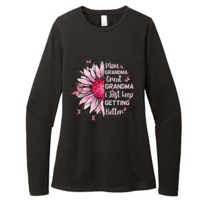 Mom Grandma Great Grandma I Just Keep Getting Better Mother Womens CVC Long Sleeve Shirt