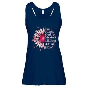 Mom Grandma Great Grandma I Just Keep Getting Better Mother Ladies Essential Flowy Tank