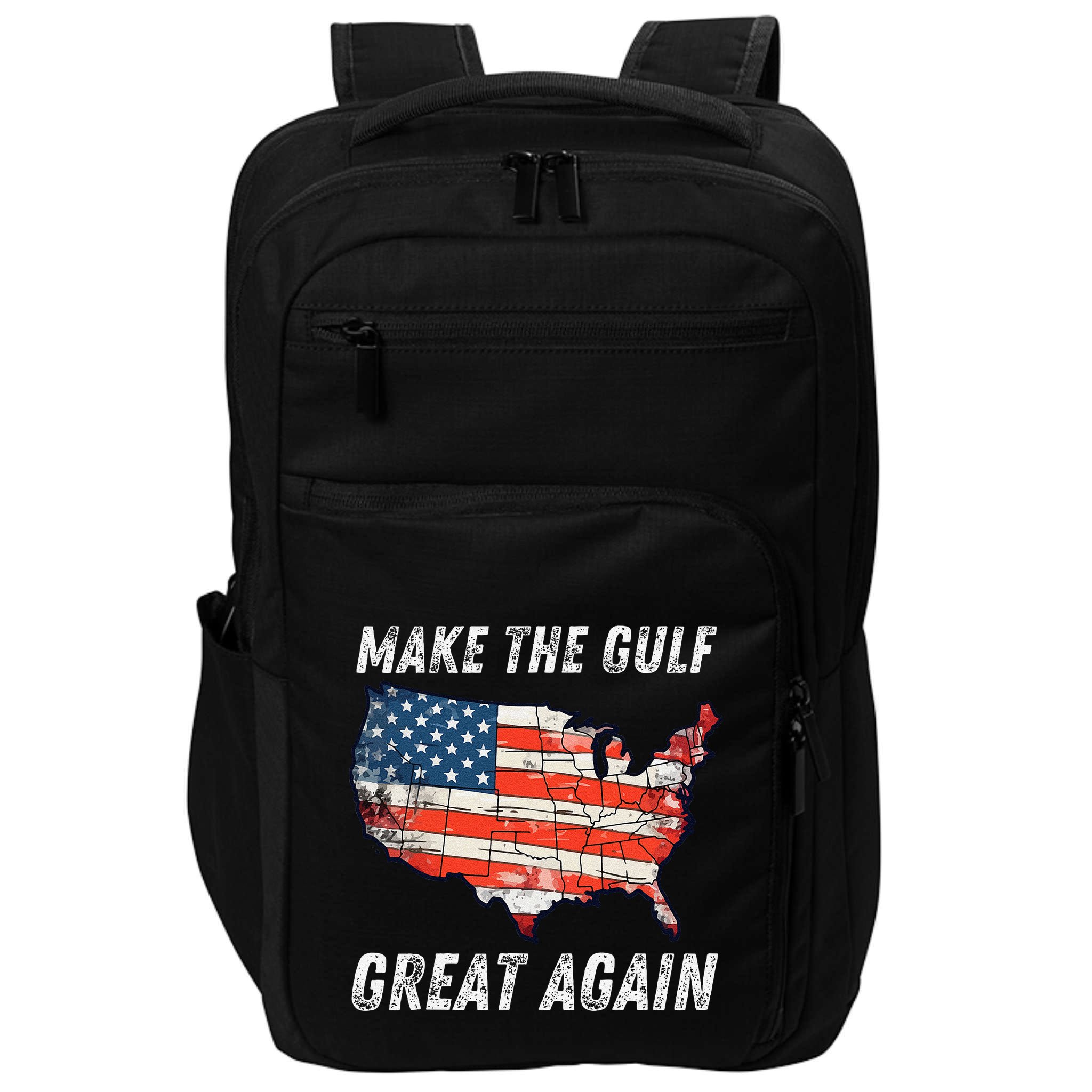 Make Gulf Great Again Trump Gulf Of Usa America Trump Impact Tech Backpack