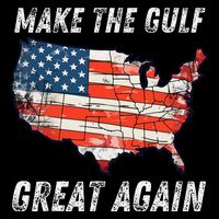 Make Gulf Great Again Trump Gulf Of Usa America Trump Impact Tech Backpack