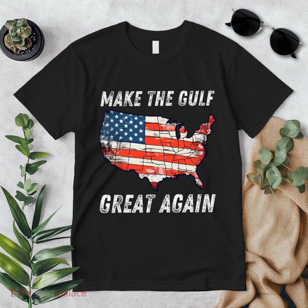 Make Gulf Great Again Trump Gulf Of Usa America Trump Premium T-Shirt