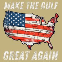 Make Gulf Great Again Trump Gulf Of Usa America Trump Cooling Performance Crew T-Shirt