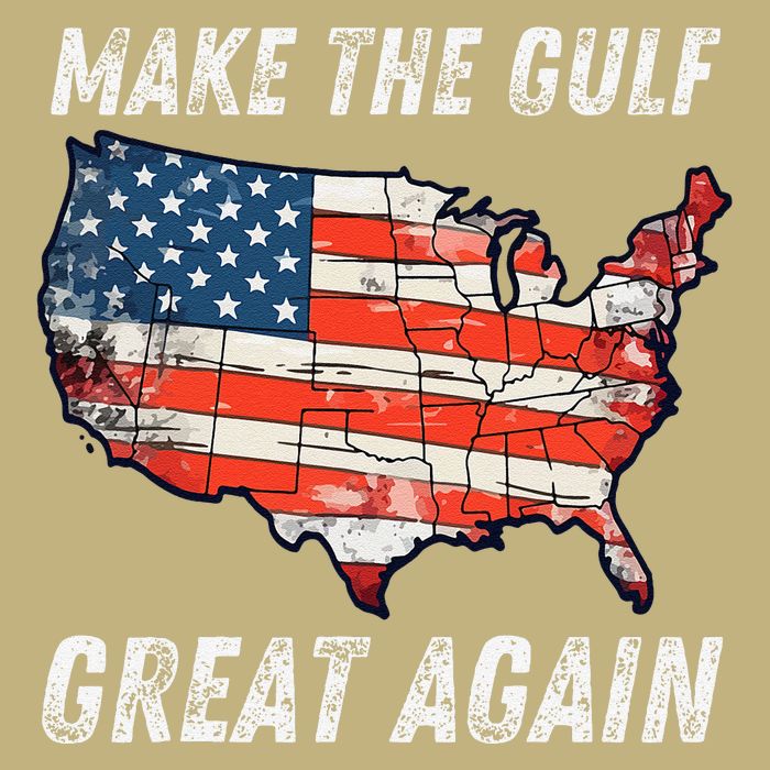 Make Gulf Great Again Trump Gulf Of Usa America Trump Cooling Performance Crew T-Shirt