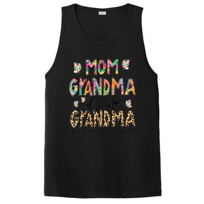 Mom Grandma Great Grandma I Just Keep Getting Better Flower Gift PosiCharge Competitor Tank