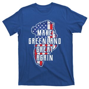 Make Greenland Great Again 51st State Usa Flag Retro Great Gift T-Shirt