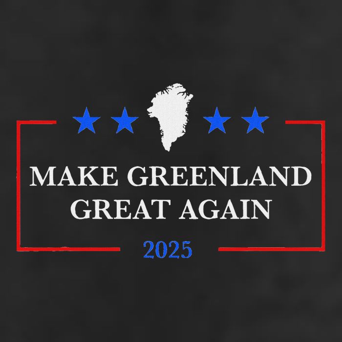 Make Greenland Great Again Act Usa 51st 7 Panel Mesh Trucker Snapback Hat