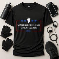 Make Greenland Great Again Act Usa 51st Cooling Performance Crew T-Shirt