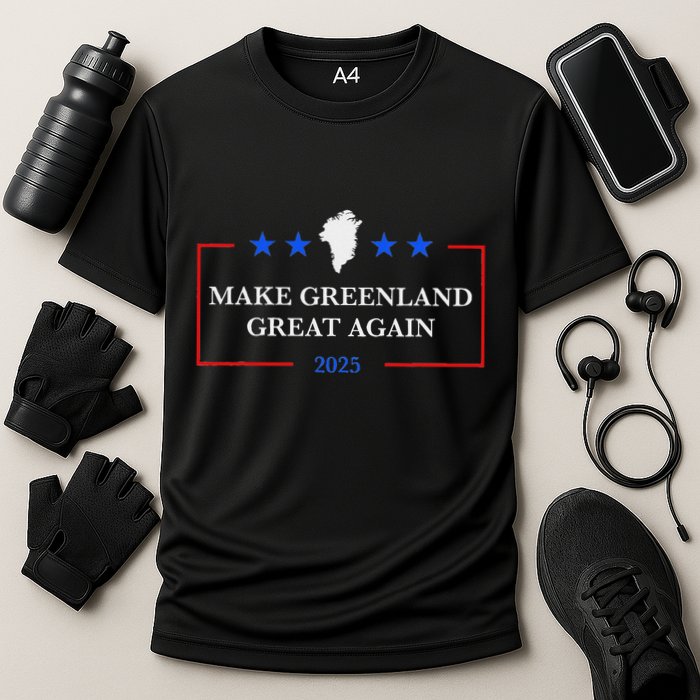 Make Greenland Great Again Act Usa 51st Cooling Performance Crew T-Shirt