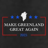 Make Greenland Great Again Act Usa 51st Adult Drive Performance Visor