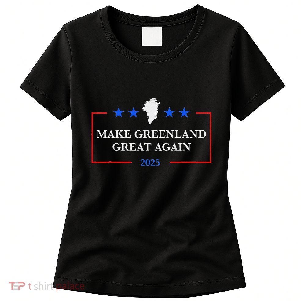 Make Greenland Great Again Act Usa 51st Womens T-Shirt