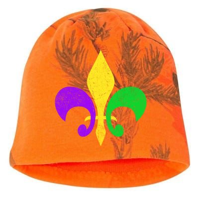 Mardi Gras Gift Fleur De Lis Mardi Gras Cool Gift Kati - Camo Knit Beanie