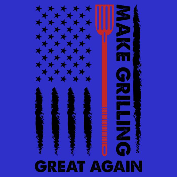 Make Grilling Great Again Funny Bbq Pitmaster American Flag Gift 16 in Basic Backpack