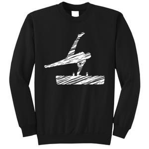 Motif Gymnastics Gymnast Gymnastics Fan Sweatshirt