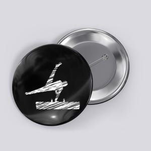 Motif Gymnastics Gymnast Gymnastics Fan Button