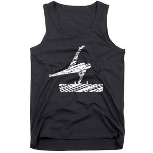 Motif Gymnastics Gymnast Gymnastics Fan Tank Top