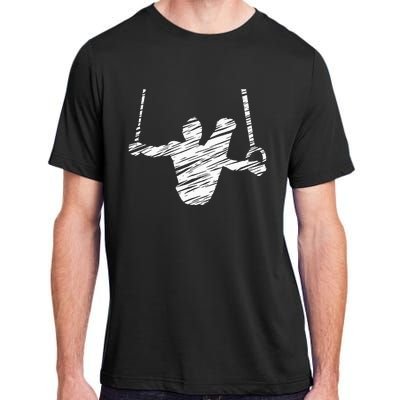 Motif Gymnastics Gymnast Gymnastics Fan Adult ChromaSoft Performance T-Shirt