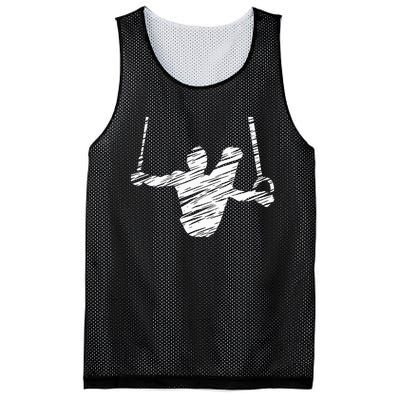 Motif Gymnastics Gymnast Gymnastics Fan Mesh Reversible Basketball Jersey Tank