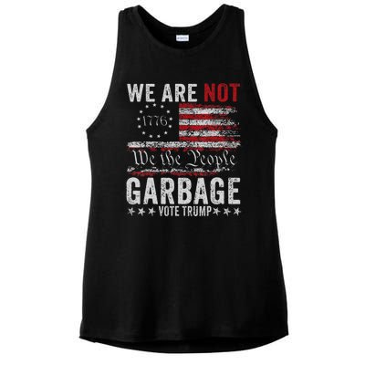 Make Garbage Great Again Garbage For Trump 2024 Ladies PosiCharge Tri-Blend Wicking Tank