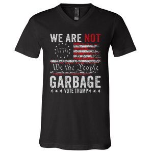 Make Garbage Great Again Garbage For Trump 2024 V-Neck T-Shirt