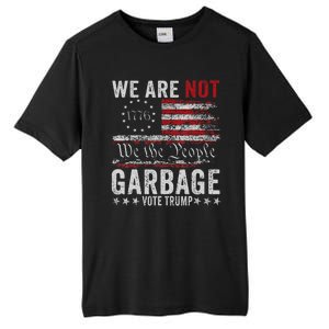 Make Garbage Great Again Garbage For Trump 2024 Tall Fusion ChromaSoft Performance T-Shirt