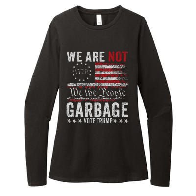 Make Garbage Great Again Garbage For Trump 2024 Womens CVC Long Sleeve Shirt