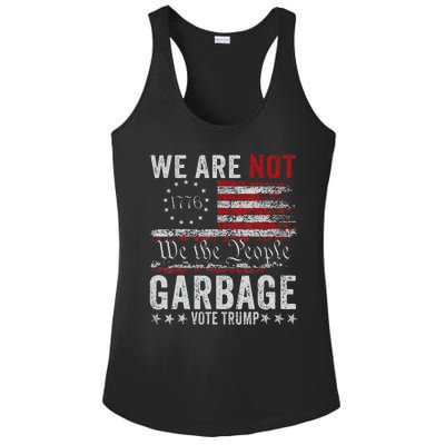 Make Garbage Great Again Garbage For Trump 2024 Ladies PosiCharge Competitor Racerback Tank