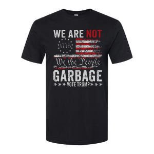 Make Garbage Great Again Garbage For Trump 2024 Softstyle CVC T-Shirt