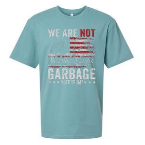 Make Garbage Great Again Garbage For Trump 2024 Sueded Cloud Jersey T-Shirt