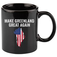 Make Greenland Great Again Trump Meme 11oz C Handle Ceramic Mug