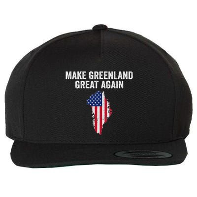 Make Greenland Great Again Trump Meme Wool Snapback Cap