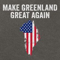 Make Greenland Great Again Trump Meme Cotton Canvas Backpack