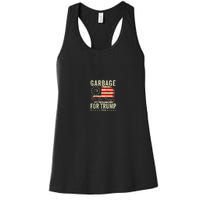 Make Garbage Great Again Garbage For Trump 2024 Women's Racerback Tank