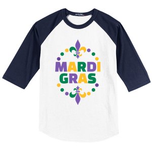 Mardi Gras Gift Baseball Sleeve Shirt