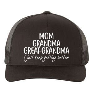 Mom Grandma Great Grandma Yupoong Adult 5-Panel Trucker Hat