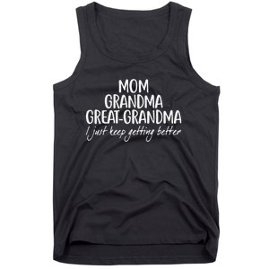 Mom Grandma Great Grandma Tank Top