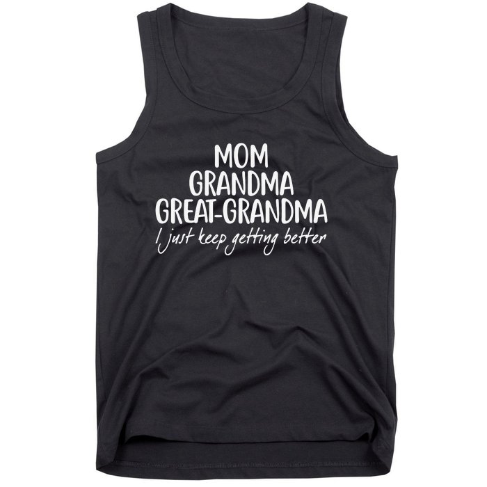 Mom Grandma Great Grandma Tank Top