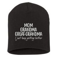 Mom Grandma Great Grandma Short Acrylic Beanie