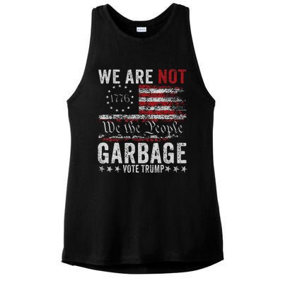 Make Garbage Great Again Garbage For Trump 2024 Ladies PosiCharge Tri-Blend Wicking Tank