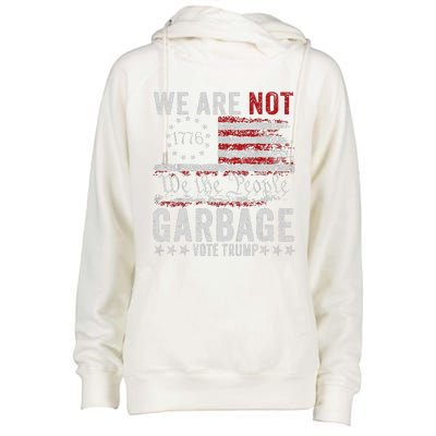 Make Garbage Great Again Garbage For Trump 2024 Womens Funnel Neck Pullover Hood